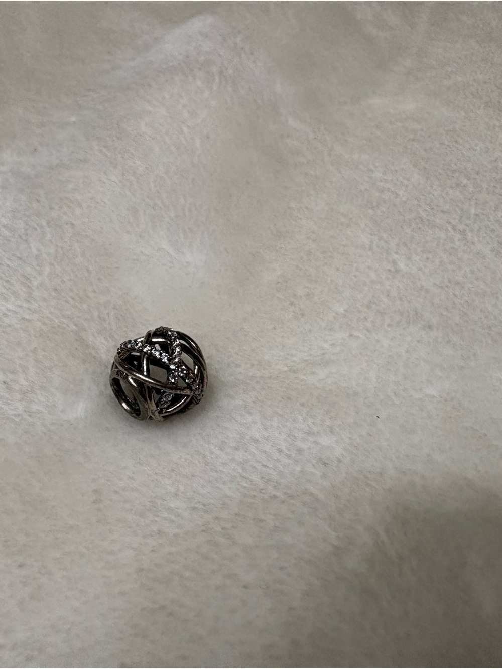 Authentic Pandora Galaxy Openwork Charm 791388CZ Retired Sterling Silver CZ Rare - Picture 9 of 11